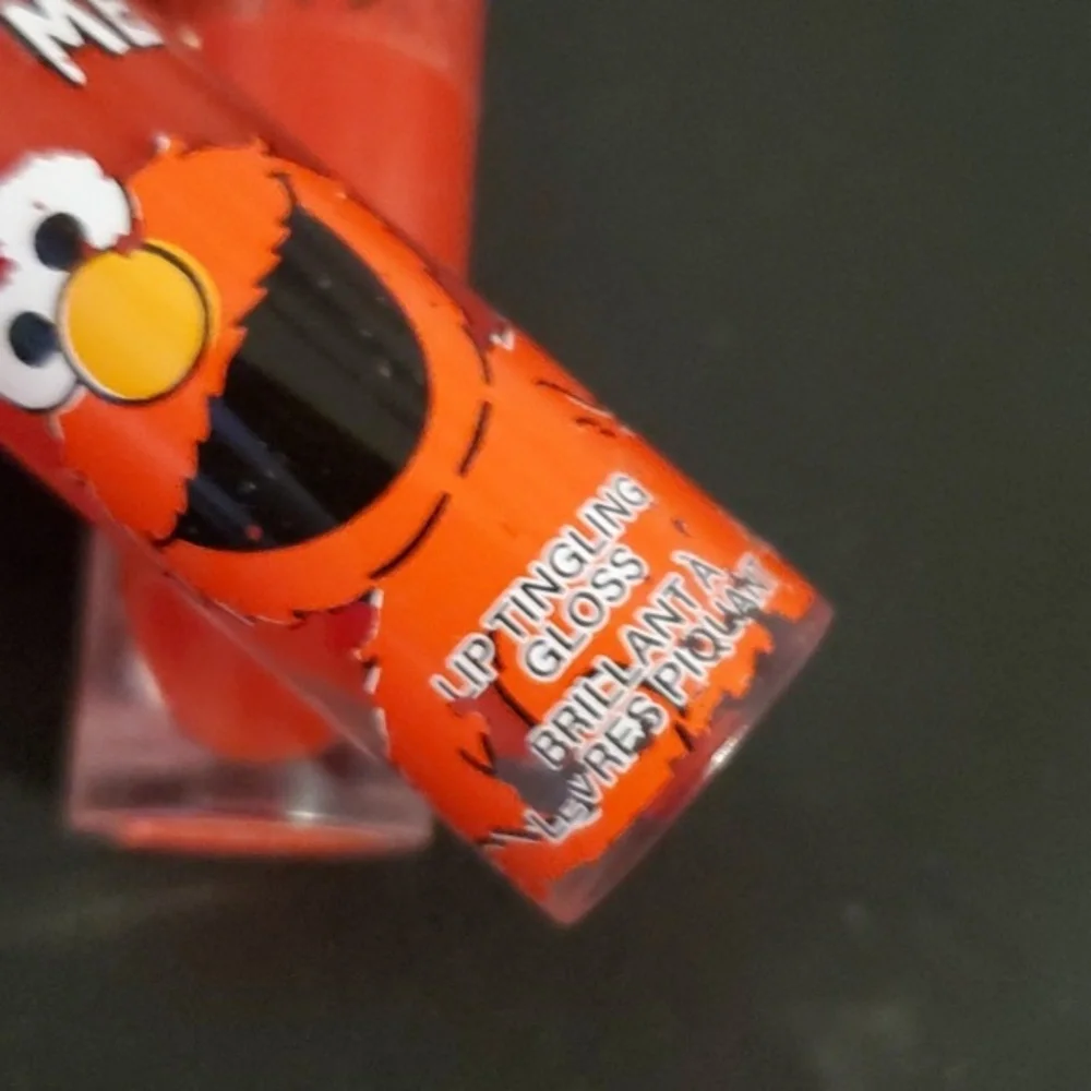 2pack Sesame street Elmo Tickle me lip tingling‎ gloss FREE with purchase new